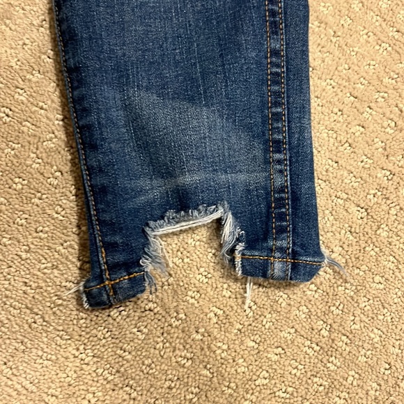 Madewell 10 inch high rise skinny raw hem jean - Picture 3 of 4